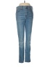 Madewell Stripes Blue Jeans Size 28 waist (tall) - photo 1