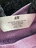 H&M 100% Polyester Purple Sweatshirt Size 10 - 8 - photo 3