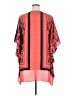 Peter Nygard 100% Polyester Orange Short Sleeve Blouse Size 0X (estimated) - photo 2