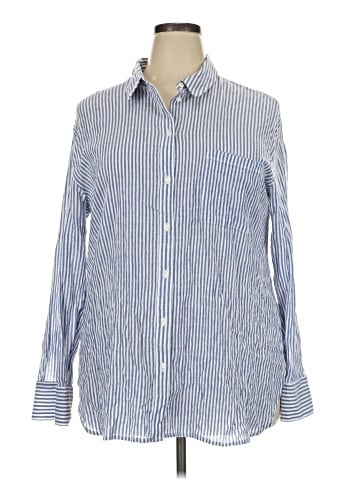 Treasure & Bond Long Sleeve Button-Down Shirt (view 1)