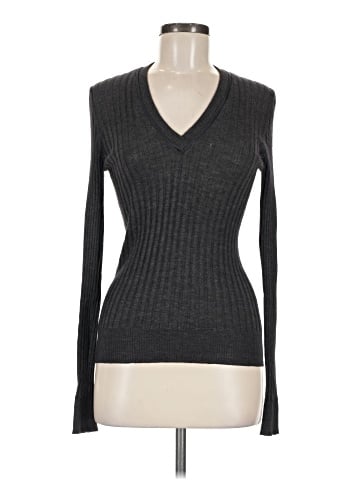 Dolce & Gabbana Ribbed V Neck Top (view 1)