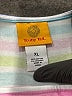 Ruby Rd. Stripes White Short Sleeve T-Shirt Size XL - photo 7