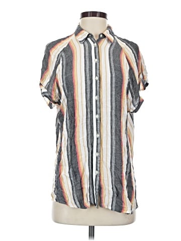 BDG Short Sleeve Button-Down Shirt (view 1)