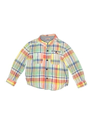 Genuine Kids from Oshkosh Long Sleeve Button-Down Shirt (view 1)