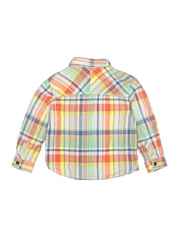 Genuine Kids from Oshkosh Long Sleeve Button-Down Shirt (view 2)