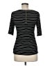 Green Envelope Black 3/4 Sleeve Top Size M - photo 2