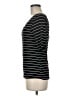 Green Envelope Black 3/4 Sleeve Top Size M - photo 5