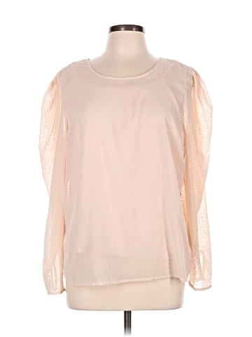 LC Lauren Conrad Long Sleeve Blouse (view 1)