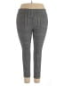 Love Houndstooth Gray Dress Pants Size 3X - photo 1