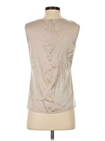 St. John Sleeveless Silk Top (view 2)