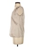 St. John Silver Sleeveless Silk Top Size 2 - photo 5