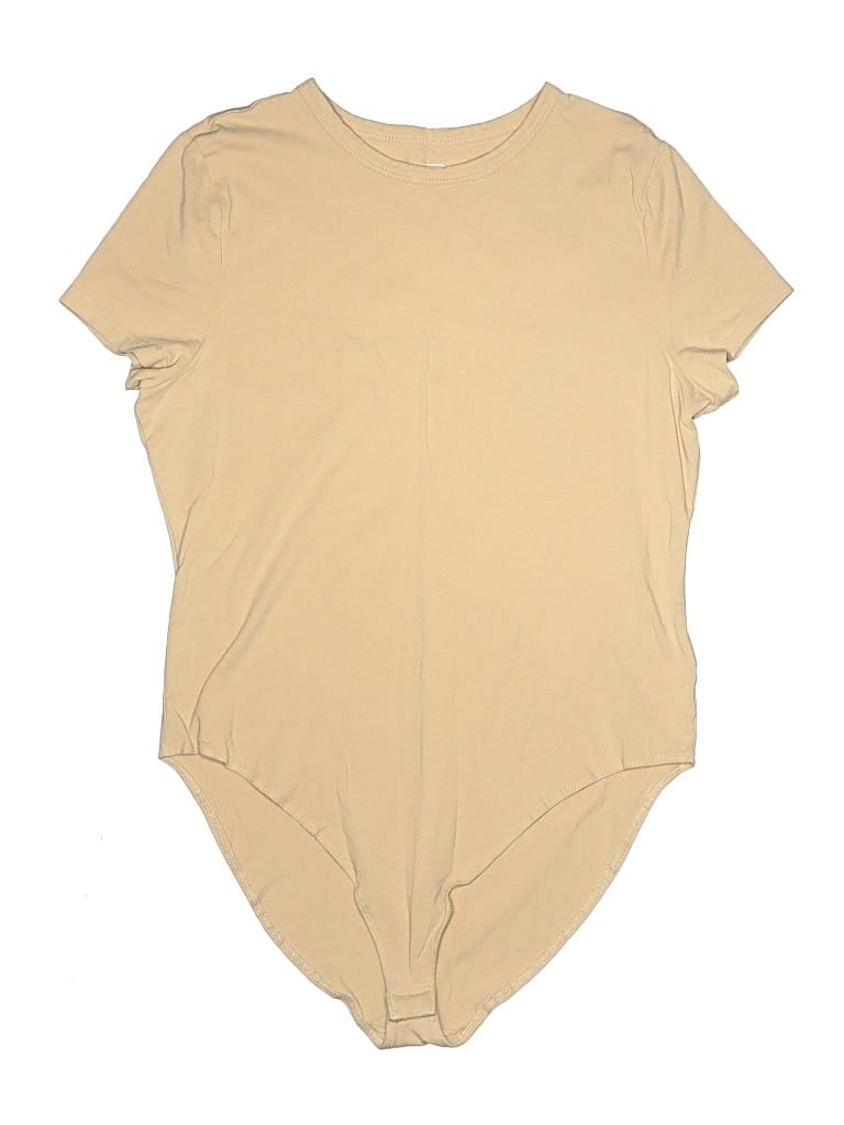 Pre-owned Amazon Essentials Bodysuit In Tan