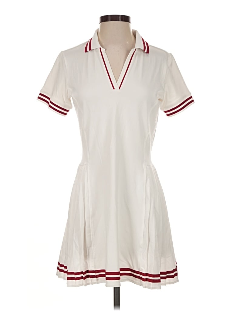 Pre-owned Tuckernuck Casual Dress In White
