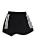 Adidas 100% Polyester Stripes Black Athletic Shorts Size M - photo 1