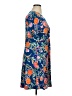 MSK Paisley Blue Casual Dress Size XL Petite - photo 4