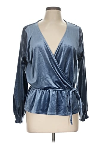 LC Lauren Conrad Long Sleeve Blouse (view 1)