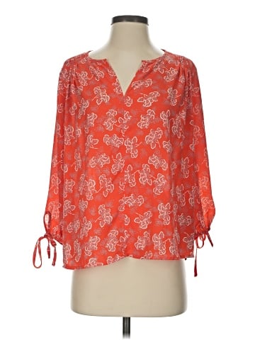 Collective Concepts 3/4 Sleeve Blouse (view 1)