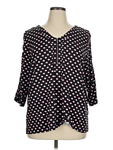 Robert Louis 3/4 Sleeve Henley (view 1)