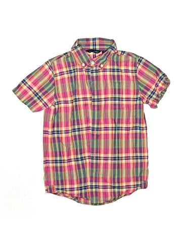 Janie and Jack Short Sleeve Button-Down Shirt (view 1)