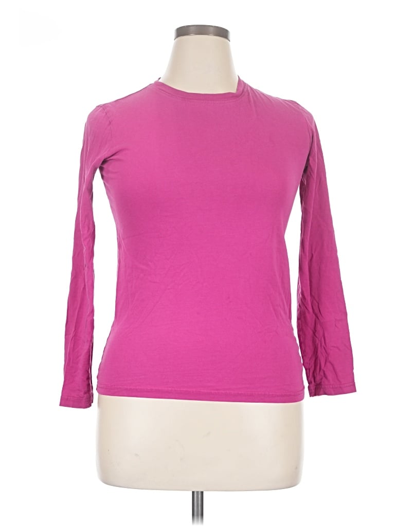 Pre-owned Primark 3/4 Sleeve T-shirt In Pink