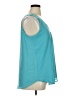 Zenana 100% Polyester Teal Sleeveless Blouse Size XL - photo 4