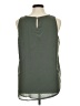 Zenana 100% Polyester Green Sleeveless Blouse Size XL - photo 2