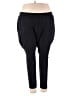 Catherines Solid Black Active Pants Size 4X - photo 1