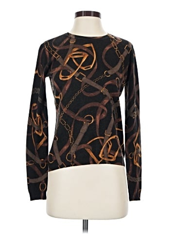 Lauren by Ralph Lauren Silk Pullover Sweater (view 1)