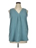Zenana 100% Polyester Teal Sleeveless Blouse Size XL - photo 1