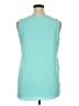 Zenana 100% Polyester Teal Sleeveless Blouse Size XL - photo 2