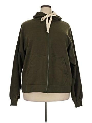 Zenana Zip Up Hoodie (view 1)