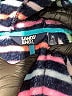 Lands' End 100% Polyester Stripes Blue Jacket Size XL (youth) - photo 3