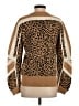 Current/Elliott Animal Print Brown Pullover Sweater Size Sm (1) - photo 2
