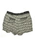 Cato 100% Rayon Chevron-herringbone Gold Shorts Size 18 - photo 2
