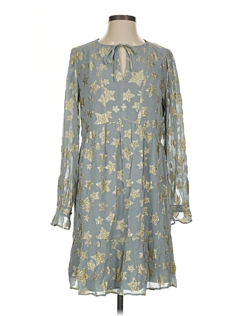 Ann Taylor Loft Casual Dress In Gray