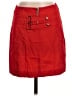 Cache Solid Red Casual Skirt Size 0 - photo 1