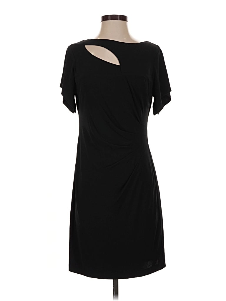 Pre-owned Donna Ricco Casual Dress In Black