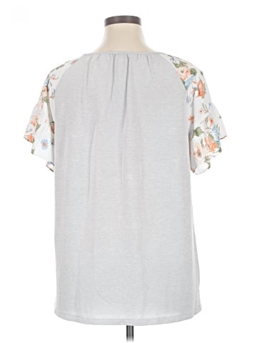 Doe & Rae Short Sleeve Blouse (view 2)