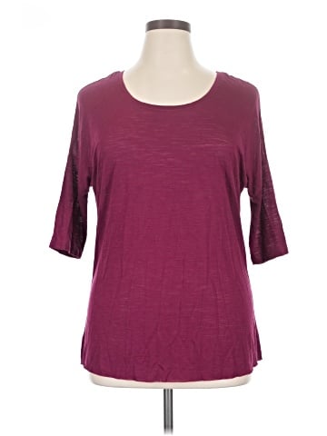 No Comment 3/4 Sleeve Top (view 1)