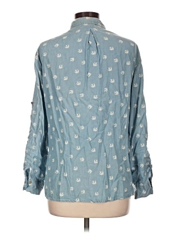 Just Living Long Sleeve Button-Down Shirt (view 2)