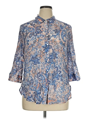 Westbound 3/4 Sleeve Blouse (view 1)