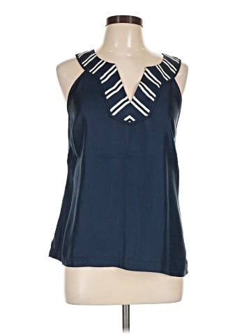 Vineyard Vines Sleeveless Silk Top (view 1)