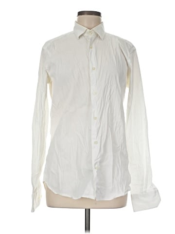 Massimo Dutti Long Sleeve Button-Down Shirt (view 1)