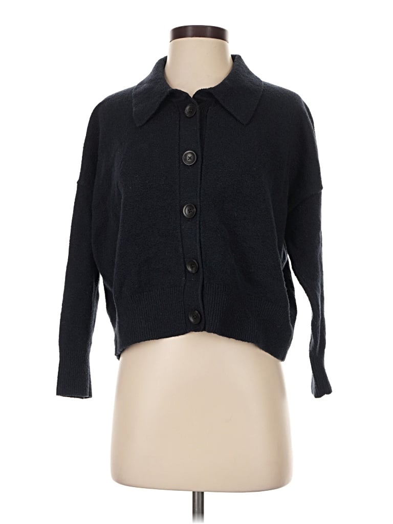 Pre-owned Ayr Cardigan Sweater In Black