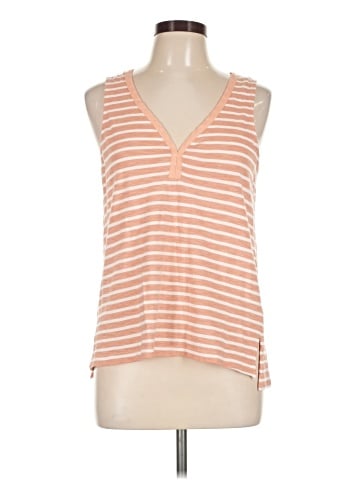 Hem & Thread Sleeveless Blouse (view 1)