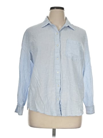Gap Long Sleeve Button-Down Shirt (view 1)