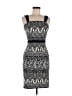 Francesca's Graphic Gray Cocktail Dress Size M - photo 1