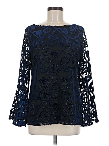Charter Club Long Sleeve Blouse (view 1)