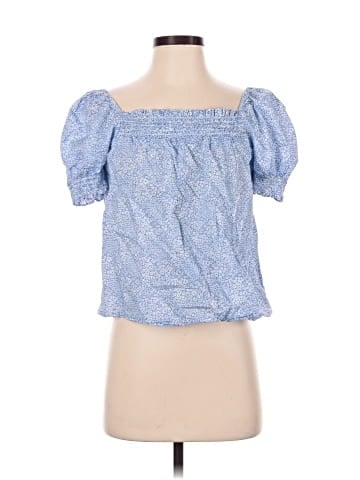 Liberty Art Fabrics for J.Crew Short Sleeve Blouse (view 1)