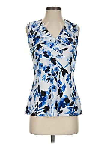 Karl Lagerfeld Paris Sleeveless Blouse (view 1)